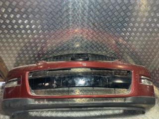 бампер передний Mazda CX-9 1 поколение TB (2007 - 2009), красный, TD1150031GAA, TD1150031HBB