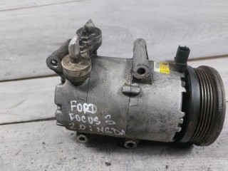 компрессор кондиционера Ford Focus 3 поколение (2011 - 2015), 2.0 л., бензин, BV6N19D629BG, BV6N19D629BF, BV6N19D629BC, BV6N19D629BB, BV6N19D629BD, BV6N19D629BE, 1854689, CV6N19D629BA