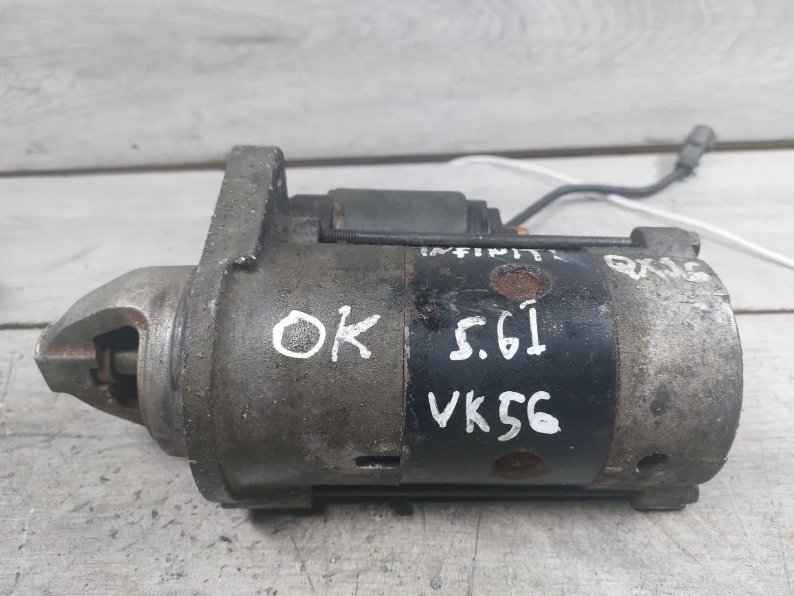 стартер Infiniti QX56 1 поколение JA60 (2004 - 2007), 5.6 л., VK56DE, бензин, 233007S000, M002T85571, M002T85571ZC, M002T85571ZCKD, M2T85571, M2T85571ZC - фото №1