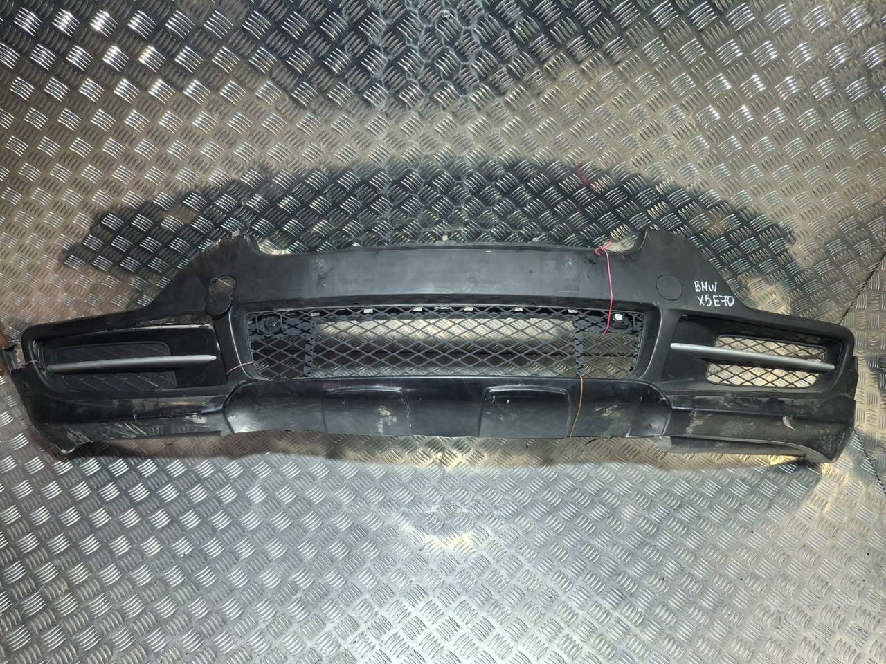 бампер передний BMW X5 E70 (2006 - 2010), черный, 51117172402, 51117158436, 51110413815, 51110413816, 51110413817 - фото №1