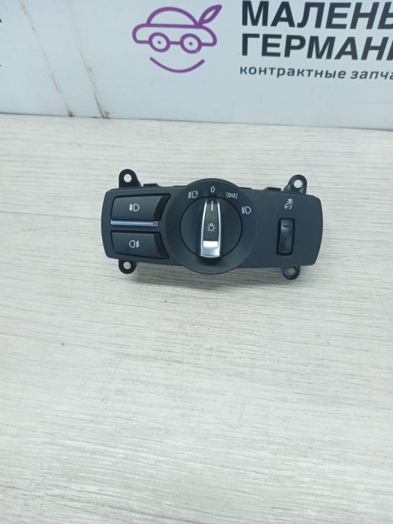переключатель света BMW 6 серия F06/F12/F13 2013, 4.4 л., N63 B44 B, бензин, black sapphire metallic (475), 61319192744, 9192744 - фото №1