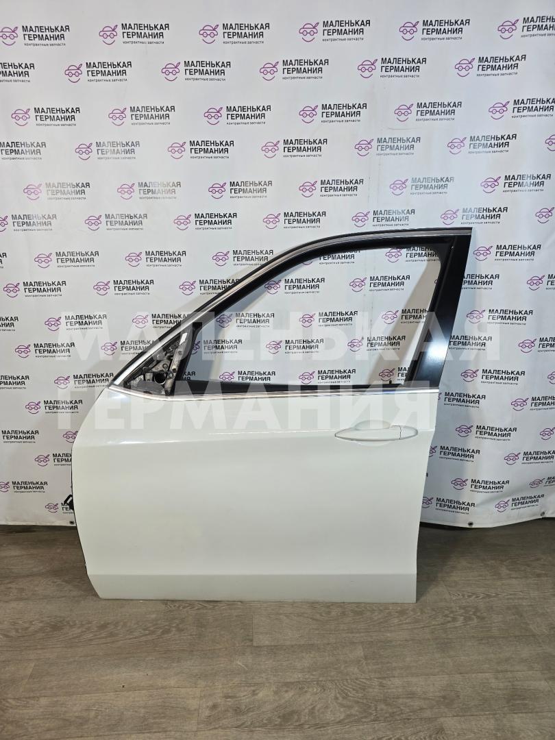 дверь передняя левая BMW X5 F15 2013, 3.0 л., N57 D30 A, дизель, АКПП, 300 alpinweiss iii, полный привод, правый руль, 41517386737, 7386737 - фото №1