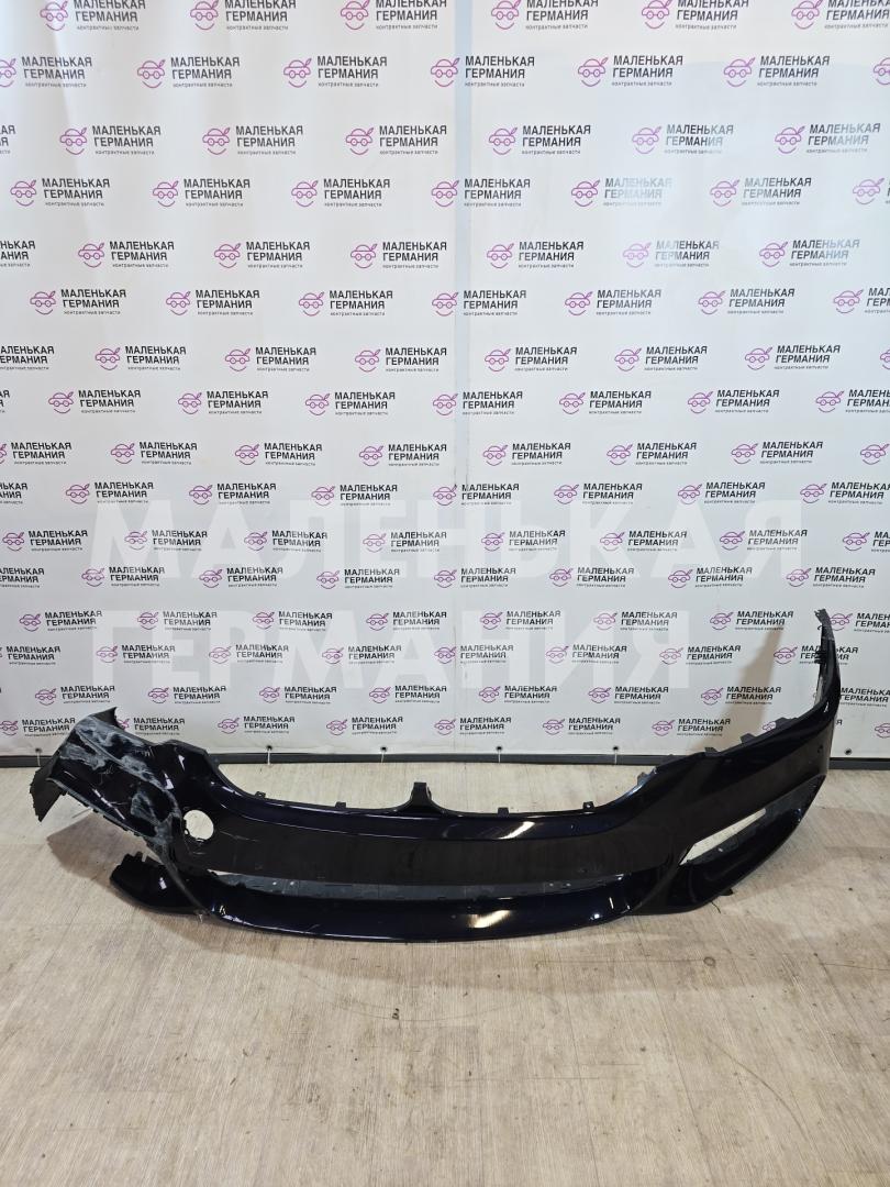 бампер передний BMW 5 серия G30/G31 G30 2019, 4.4 л., N63 B44 C, бензин, АКПП, carbonschwarz metallic (416), седан, полный привод, 51118069076, 8069076, 8069066 - фото №1
