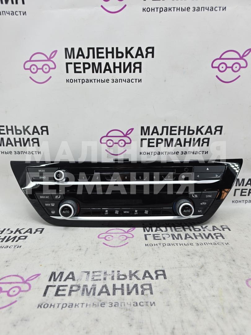 блок управления печки / климат-контроля BMW 5 серия G30/G31 G30 2018, 2.0 л., B48 B20 A, бензин, АКПП, a96 mineral-weiss metallic, седан, задний привод, правый руль, 61316834463, 6834463, 61317947901, 7947901, 61316819266, 6819266 - фото №1
