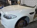 передняя часть (ноускат) BMW M5 F10 2012, 4.4 л., S63 B44 B, бензин, робот, 300 alpinweiss 3, седан, задний привод, правый руль, 41617207194, 7271908, 7203253, 2284240, 41357844701, 51118050633, 63117343907, 17422283923, 17212284260, 17212284241, 51748052499 - фото №4