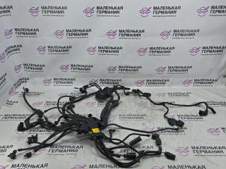 проводка двигателя BMW 6 серия F06/F12/F13 2012, 4.4 л., N63 B44 B, бензин, АКПП, alpinweiss 3 (300), хетчбэк 5 дв., задний привод, правый руль, 7601305, 7599695, 12527621078, 12527621075, 12518614669, 8614669, 7621075, 7618790