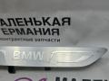 накладка на порог внутренняя BMW X5 F15 2013, 3.0 л., N57 D30 A, дизель, АКПП, mineralweiss metallic (a96), внедорожник 5 дв., полный привод, правый руль, 51437313143, 7313143 - фото №4