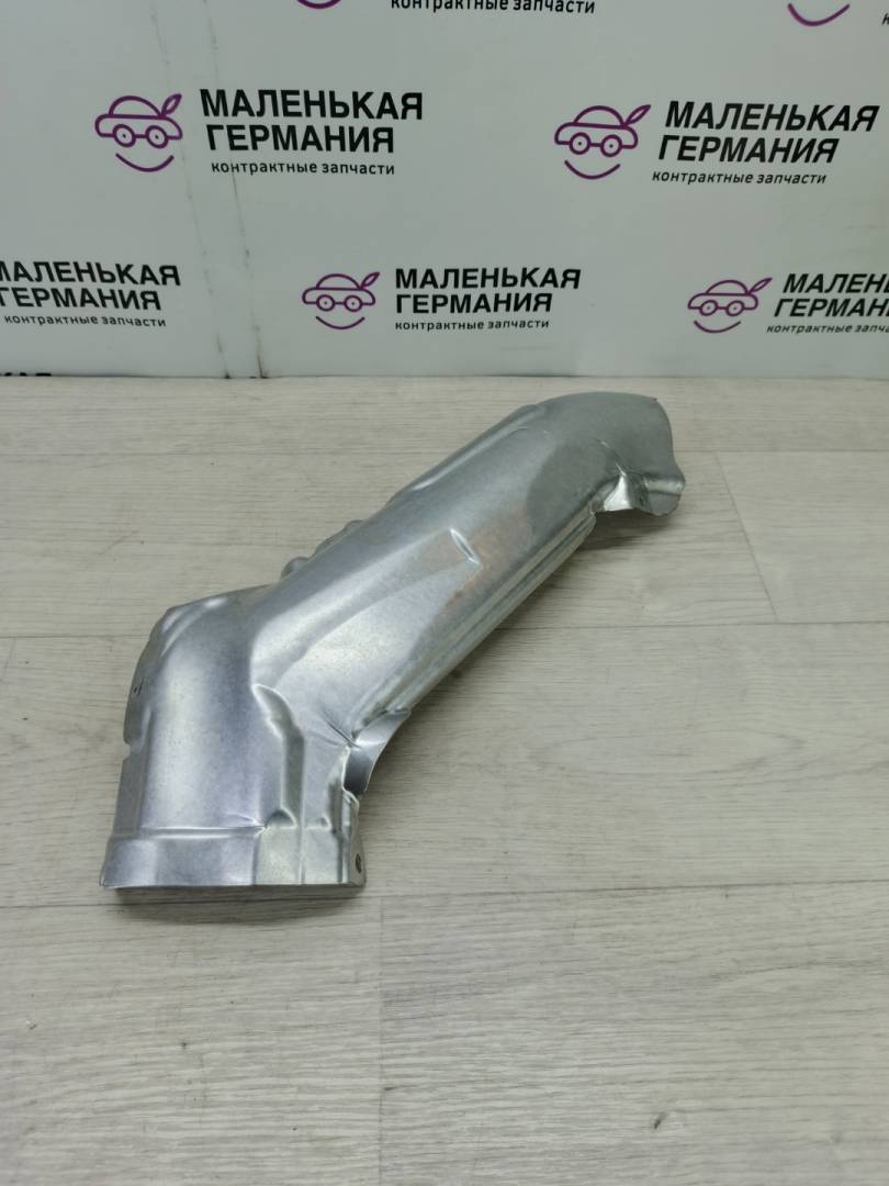 тепловой экран глушителя BMW 6 серия F06/F12/F13 2013, 4.4 л., N63 B44 B, бензин, black sapphire metallic (475), 11657576999, 7576999 - фото №1