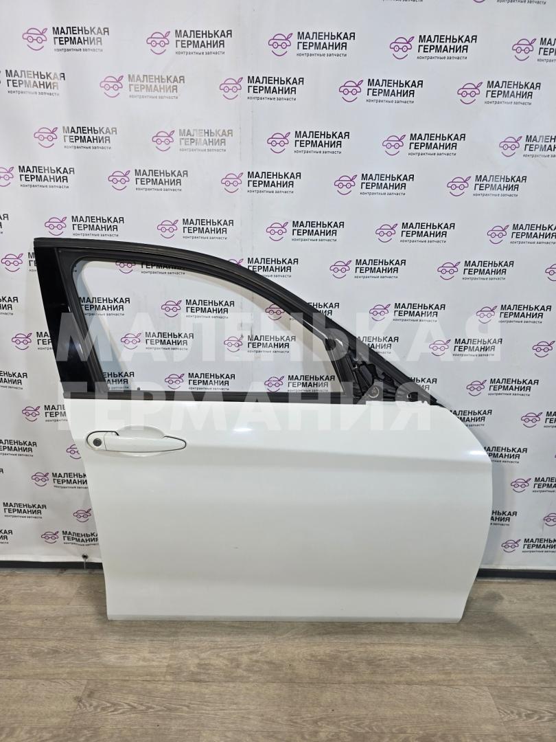 дверь передняя правая BMW 1 серия F20/F21 F20 2013, 3.0 л., N55 B30 A, бензин, АКПП, 300, u300 — alpinweiss iii, хетчбэк 5 дв., задний привод, правый руль, 41007284512, 7284512 - фото №1