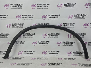 накладка колесной арки BMW X6 E71/E72 E71 2009, 3.0 л., N54 B30 A, бензин, серебро, правый руль, 51127176329
