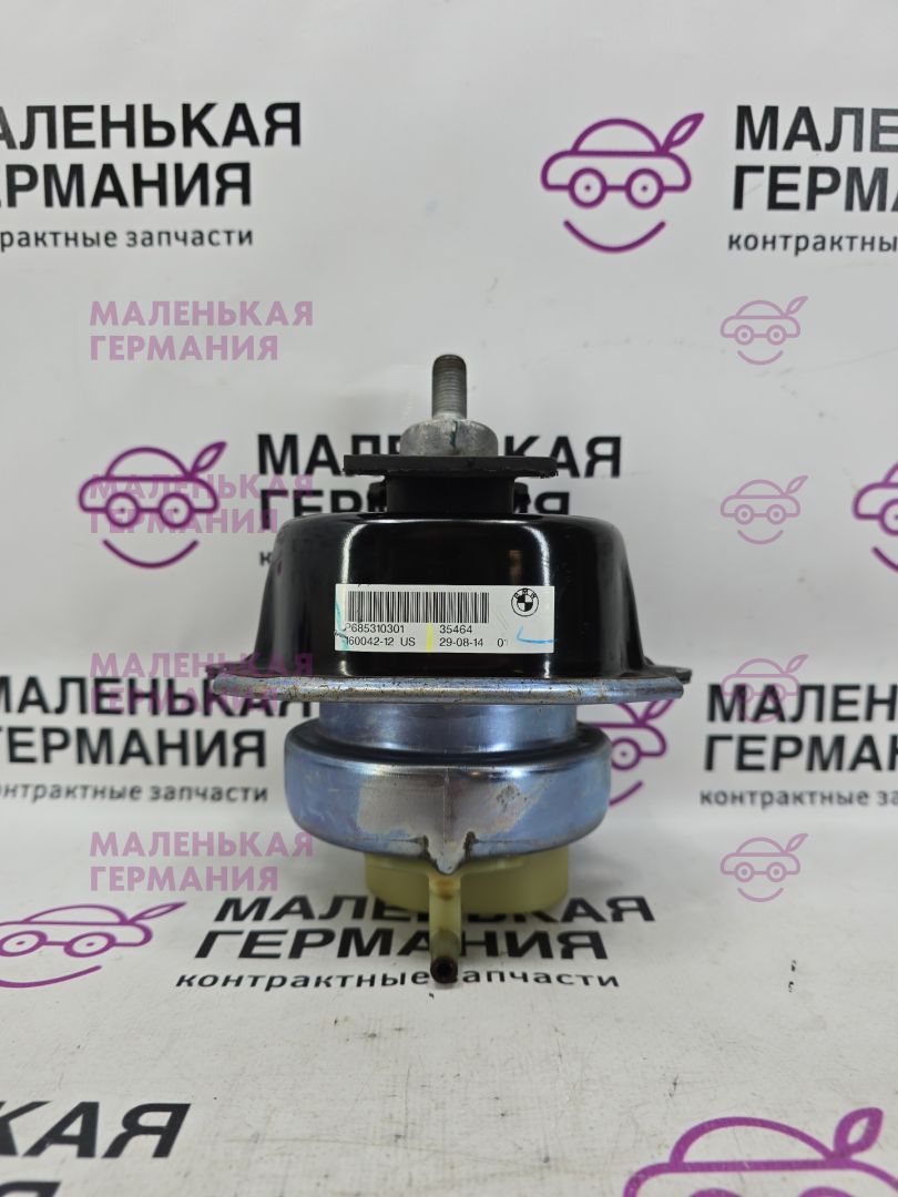 подушка крепления двигателя BMW X5 F15 2014, 3.0 л., N57 D30 A, дизель, АКПП, mineralweiss metallic (a96), полный привод, правый руль, 22116853103, 6853103 - фото №1