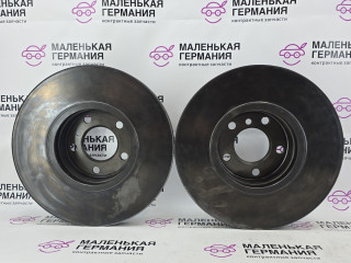 диски тормозные (комплект) BMW X5 F15 2013, 3.0 л., N57 D30 A, дизель, АКПП, mineralweiss metallic (a96), внедорожник 5 дв., полный привод, правый руль, 34116793245, 6793245
