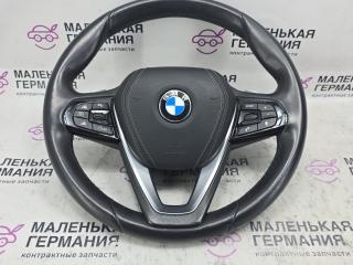 руль BMW 5 серия G30/G31 G30 2017, 2.0 л., B48 B20 A, бензин, АКПП, b65 jatoba brown metallic, седан, задний привод, правый руль, BE45293, 32306876837, 6876837, 32306871732, 6871732, 32306884007, 6884007