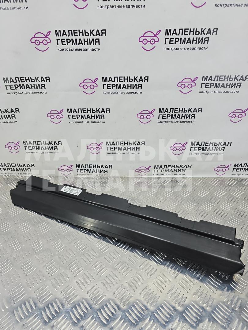 воздуховод (дефлектор) радиатора BMW 5 серия G30/G31 G30 2017, 2.0 л., B47 D20 A, дизель, АКПП, black sapphire metallic (475), седан, задний привод, правый руль, 17118577636, 8577636 - фото №1