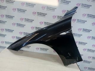 крыло переднее левое BMW 3 серия F30/F31/F34 F30 2012, 3.0 л., N55 B30 A, бензин, АКПП, black sapphire metallic (475), седан, задний привод, 41357298027, 7298027