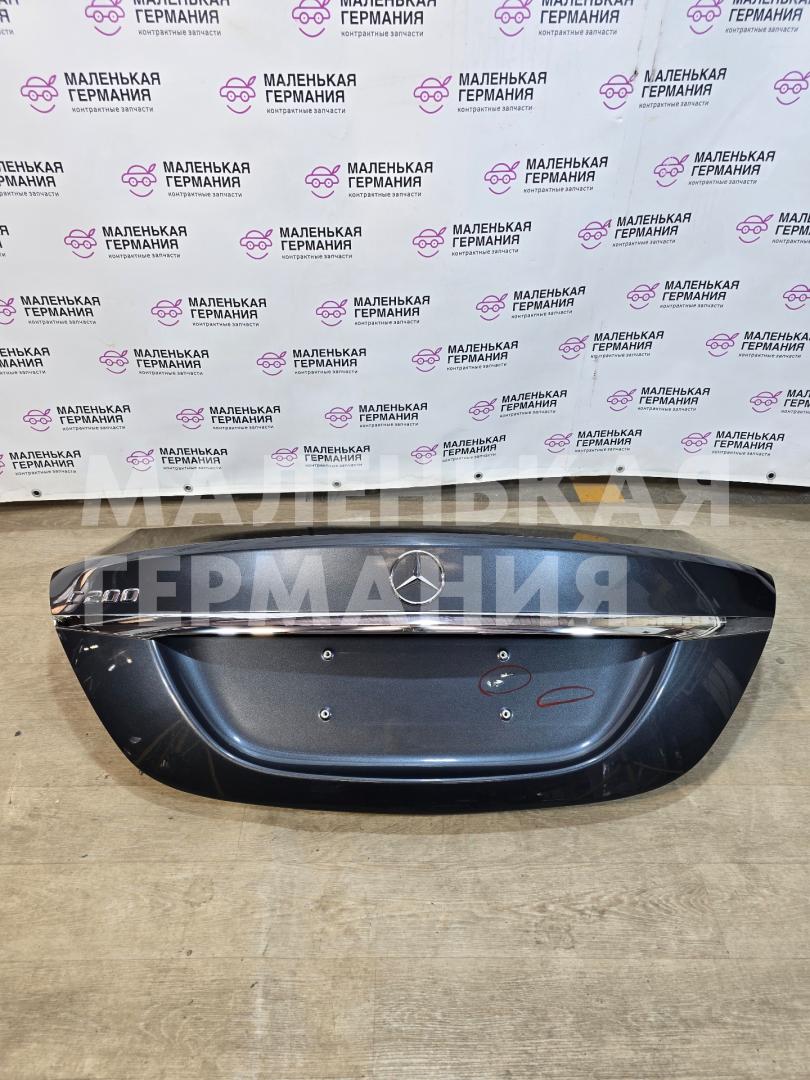 крышка багажника (дверь 3-5) Mercedes-Benz C-Класс W205/S205/C205 W205.042 2014, 2.0 л., M 274.920, бензин, АКПП, 755 серый, седан, задний привод, правый руль, A2057500075 - фото №1
