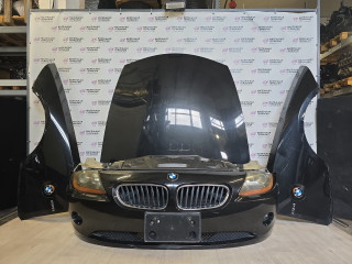 передняя часть (ноускат) BMW Z4 E85 2003, 2.5 л., M54 B25 (256S5), бензин, АКПП, кабриолет, 41617180228, 7180228, 41357053328, 41357053327, 51117188346, 63127165705, 63127165706, 17119071517, 51647177131