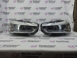 фара BMW X1 F48 2016, 2.0 л., B47 C20 A, дизель, АКПП, alpinweiss 3 (300), передний привод, правый руль, 63117428737, 63117193710, 63117193709, 7428737