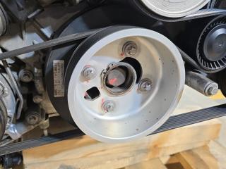 шкив коленвала BMW M5 F10 2012, 4.4 л., S63 B44 B, бензин, робот, 300 alpinweiss 3, седан, задний привод, правый руль, 11237572566, 7572566