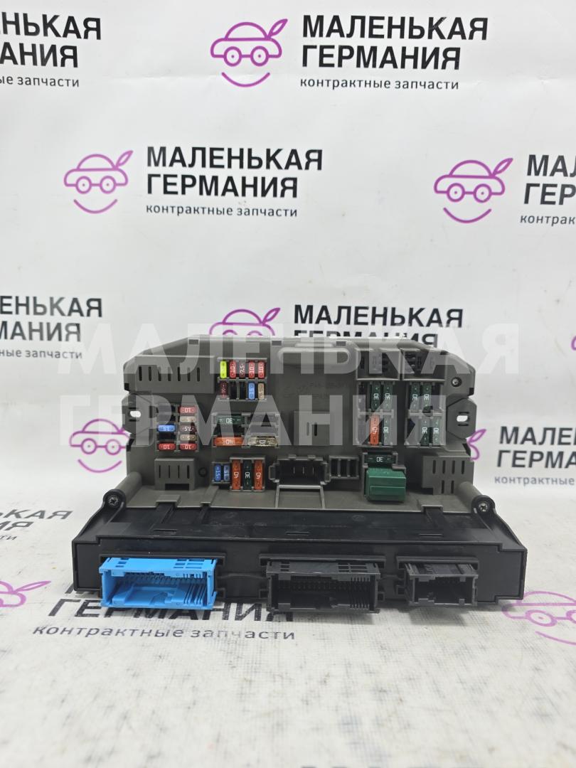 блок предохранителей BMW X6 E71/E72 E71 2009, 3.0 л., N54 B30 A, бензин, серебро, правый руль, 61149145115, 9145115 - фото №1