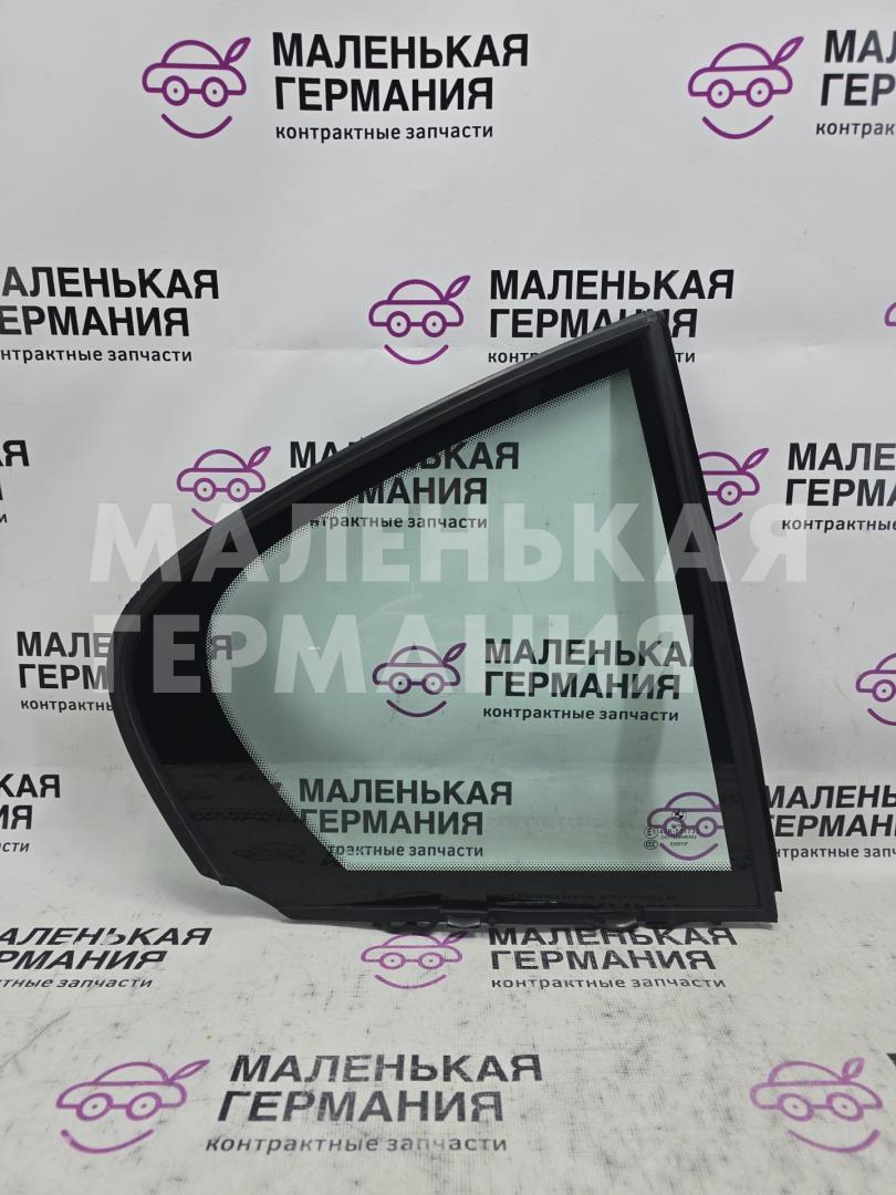 форточка задняя правая BMW 3 серия F30/F31/F34 F30 2012, 3.0 л., N55 B30 A, бензин, АКПП, black sapphire metallic (475), седан, задний привод, 51357269554, 7269554 - фото №1