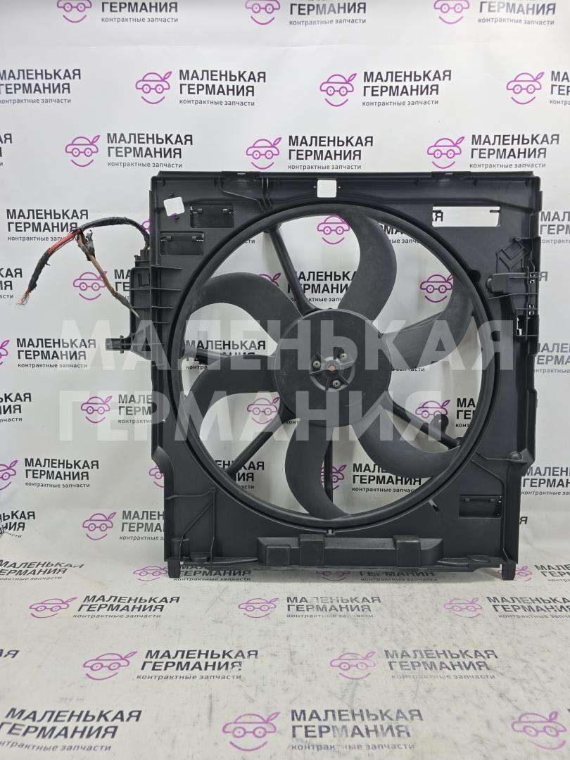 вентилятор радиатора BMW X6 E71/E72 E71 2009, 3.0 л., N54 B30 A, бензин, серебро, правый руль, 6900536, 69005369 - фото №1