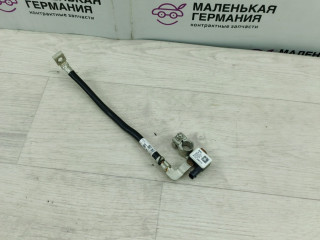минусовой провод аккумулятора BMW X3 G01 2019, 2.0 л., B46 B20 B, бензин, АКПП, белый alpinweiss 3 (300), задний привод, 61216840519, 6840519