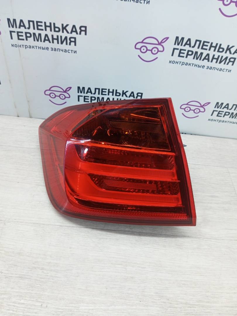 фонарь задний левый BMW 3 серия F30/F31/F34 F30 2012, 3.0 л., N55 B30 A, бензин, АКПП, black sapphire metallic (475), седан, задний привод, 63217372783, 7372783 - фото №1