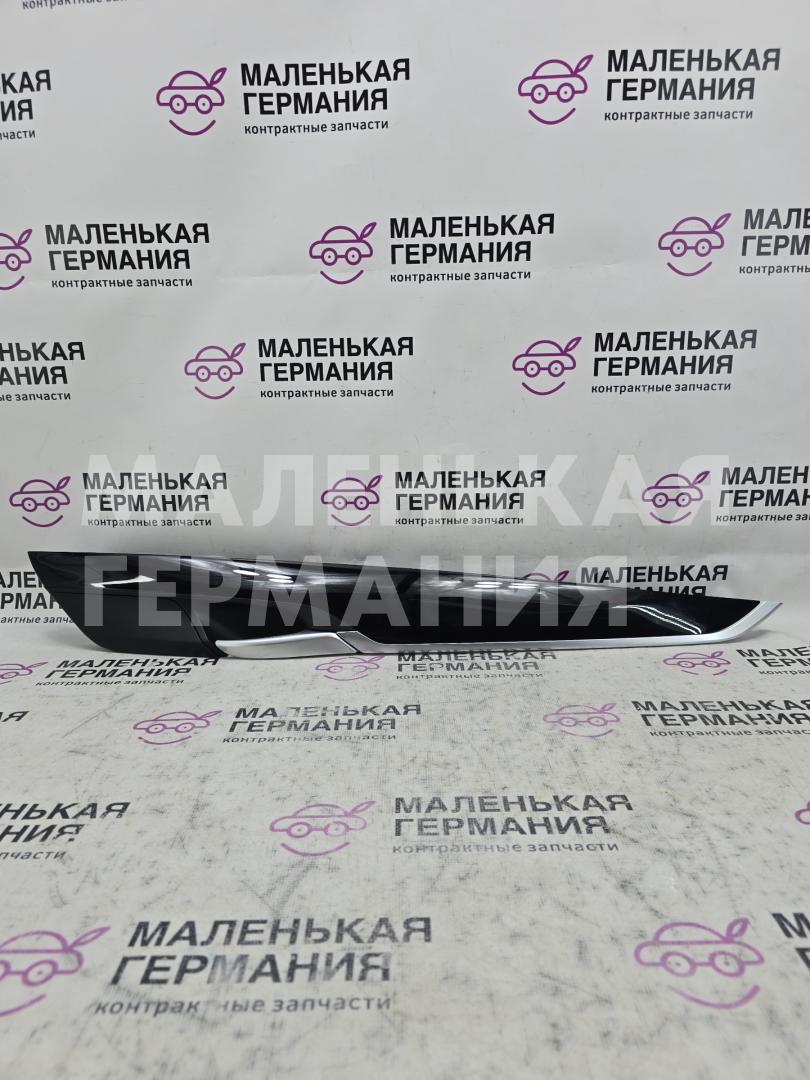 молдинг двери задней правой BMW X5 M F85 2016, 4.4 л., S63 B44 B, бензин, АКПП, donington grau (c28), полный привод, 5187810, 51418064040, 8064040 - фото №1