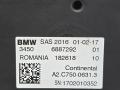 блок управления sas BMW 5 серия G30/G31 G30 2017, 2.0 л., B47 D20 A, дизель, АКПП, black sapphire metallic (475), седан, задний привод, правый руль, 34509500081, 9500081, 6887292, 34506887292 - фото №8