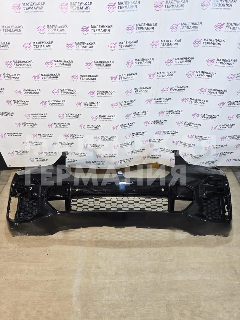 бампер передний BMW X5 G05 (2018 - 2026), 3.0 л., B58B30C, бензин, черный, полный привод, 8069227, 51118069227, 51118069228, 849211, 51118746238, 8746238, 8069228, 51118069208, 8069208 - фото №1
