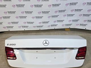 крышка багажника (дверь 3-5) Mercedes-Benz E-Класс W212 [рестайлинг] W212 2014, 2.0 л., M 274.920, бензин, АКПП, 149 u белый, седан, задний привод, правый руль, A2129060903, A2129061003, A2127500975