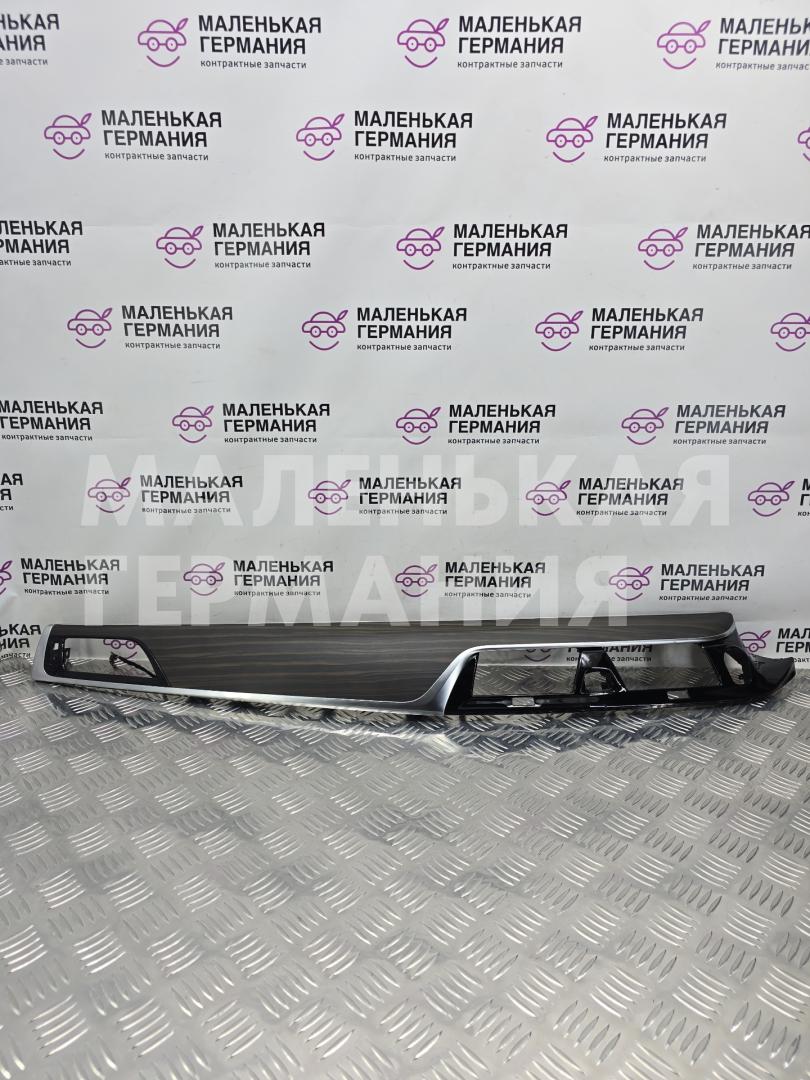 накладка на торпедо (консоль) BMW 5 серия G30/G31 G30 2018, 2.0 л., B48 B20 A, бензин, АКПП, черный 475, седан, задний привод, правый руль, 9366338, 51459383393, 9383393 - фото №1