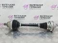 Приводной вал колеса лев. Volkswagen Passat B8 2015, 1.8 л., CJSA, бензин, робот, 2t/c9x чёрный перламутр, седан, правый руль, 3Q0407271F, 3Q0407761NX - фото №2