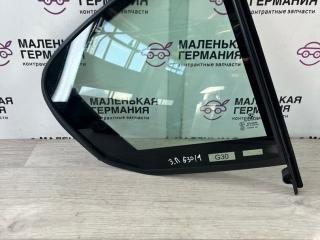 форточка задняя правая BMW 5 серия G30/G31 G30 (2016 - 2020), 3.0 л., B58 B30 A, бензин, полный привод, 51352711108, 2711108