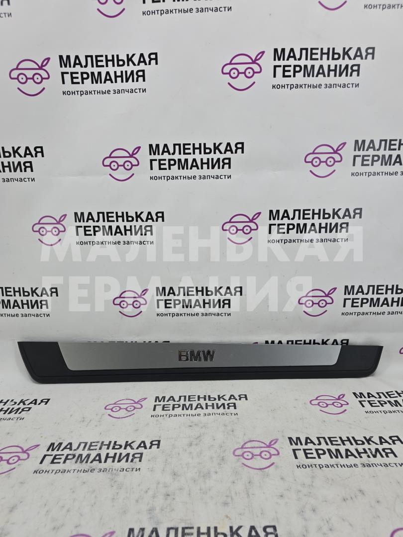 накладка на порог внутренняя BMW Z4 E85 2003, 2.5 л., M54 B25 (256S5), бензин, АКПП, black sapphire metallic (475), кабриолет, 51477016653, 7016653 - фото №1