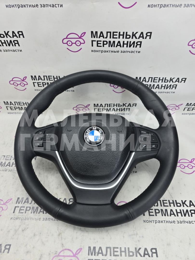 руль BMW X3 F25 2013, 2.0 л., N20 B20 A, бензин, АКПП, а52/7 spacegrau, хетчбэк 5 дв., полный привод, правый руль, 6793035, 32306859517, 6859517, 2435380385 - фото №1