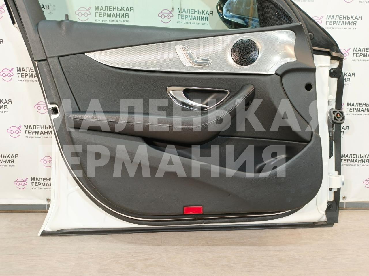 обшивка двери передняя левая Mercedes-Benz E-Класс W213/S213/C238/A238 2018, 2.0 л., M 274.920, бензин, АКПП, 149 polar white или polarweiss, седан, задний привод, правый руль, A2137207707 - фото №1