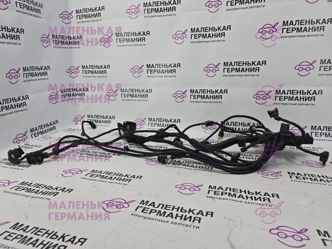проводка двигателя BMW 5 серия G30/G31 G31 2017, 2.0 л., B48 B20 B, бензин, АКПП, alpinweiss 3 (300), универсал, правый руль, 12528605928, 8605928, 12518644498, 8644498 - фото №1