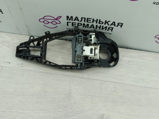 скелет ручки двери задней левой BMW X3 G01 2019, 2.0 л., B46 B20 B, бензин, АКПП, белый alpinweiss 3 (300), задний привод, 51217401205, 7401205
