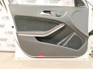 обшивка двери передняя левая Mercedes-Benz GLA-Класс X156 2014, 2.0 л., M 270.920, бензин, робот, белый calcite white (650u), хетчбэк 5 дв., полный привод, правый руль, A1567202562, A15672025629H93