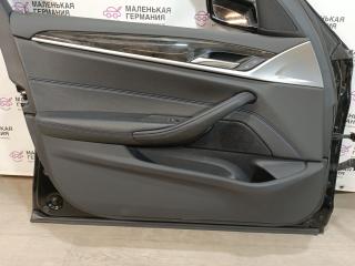 обшивка двери передняя левая BMW 5 серия G30/G31 G30 2017, 2.0 л., B47 D20 A, дизель, АКПП, black sapphire metallic (475), седан, задний привод, правый руль, 51418090471, 8090471