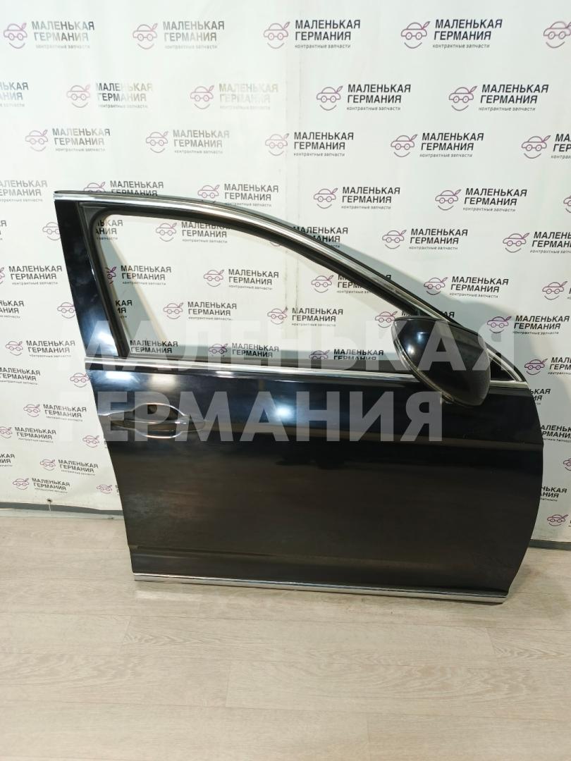 дверь передняя правая Volkswagen Passat B8 2015, 1.8 л., CJSA, бензин, робот, 2t/c9x чёрный перламутр, седан, правый руль, 3G0831056AG - фото №1