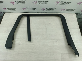молдинг двери задней левой BMW X3 G01 2019, 2.0 л., B46 B20 B, бензин, АКПП, белый alpinweiss 3 (300), задний привод, 51337410295, 51337422705, 7410295