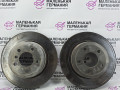 диски тормозные (комплект) BMW X5 F15 2014, 3.0 л., N57 D30 A, дизель, АКПП, mineralweiss metallic (a96), полный привод, правый руль, 34216793247, 34216771970, 6771970, 34216886479, 6886479, 6793247 - фото №4