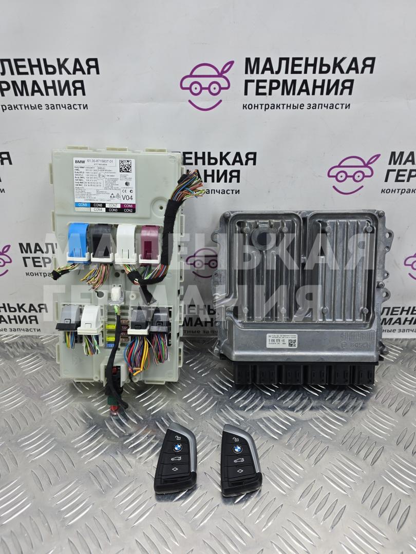 комплект для запуска (заводки) авто BMW 5 серия G30/G31 G30 2018, 2.0 л., B48 B20 A, бензин, АКПП, черный 475, седан, задний привод, правый руль, 61359436420, 9436420, 12148744139, 8744139, 9896978, 8715807, 61358715807, 61355A1F375, 5A1F375 - фото №1