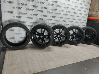 диск литой BMW 3 серия G20 2020, 2.0 л., B46 B20 B, бензин, АКПП, белый alpinweiss 3 (300), седан, задний привод