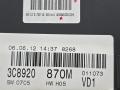щиток приборов (приборная панель) Volkswagen Passat CC 1 поколение [рестайлинг] 2013, 2.0 л., CCZB, бензин, робот, z2/h5x синий металлик, седан, передний привод, правый руль, A2C36023500, A2C53238928, A2C83238929, A2C53250574, 3C8920870M - фото №11