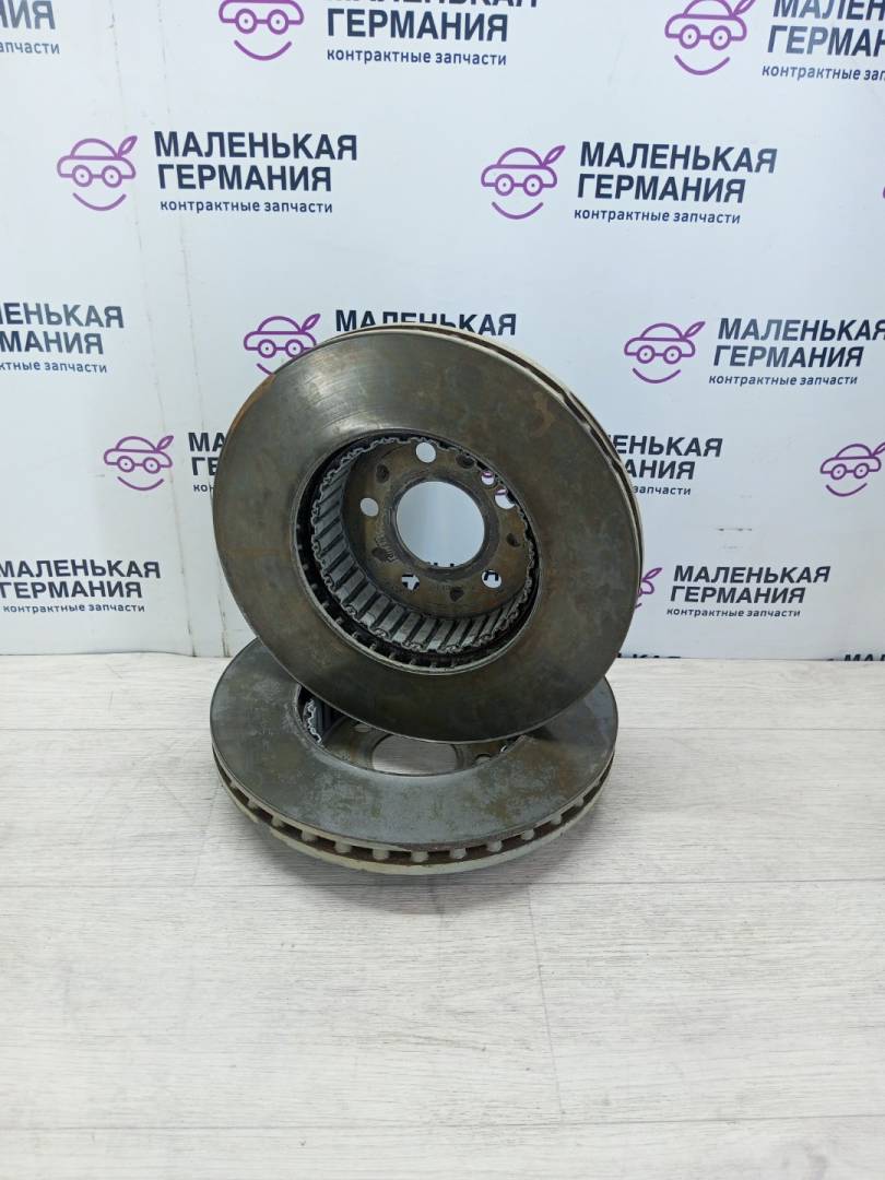 диски тормозные (комплект) Mercedes-Benz C-Класс W205/S205/C205 2014, 2.0 л., M 274.920, бензин, АКПП, белый, седан, задний привод, правый руль, A0004212512, 0004212212 - фото №1