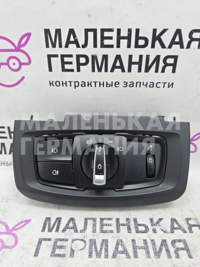 переключатель света BMW X5 F15 (2013 - 2018), 3.0 л., N57 D30 A, дизель, АКПП, 61316824888, 61319311727, 61319390202, 61319865813, 6824888, 9311727, 9390202, 9865813 - фото №1